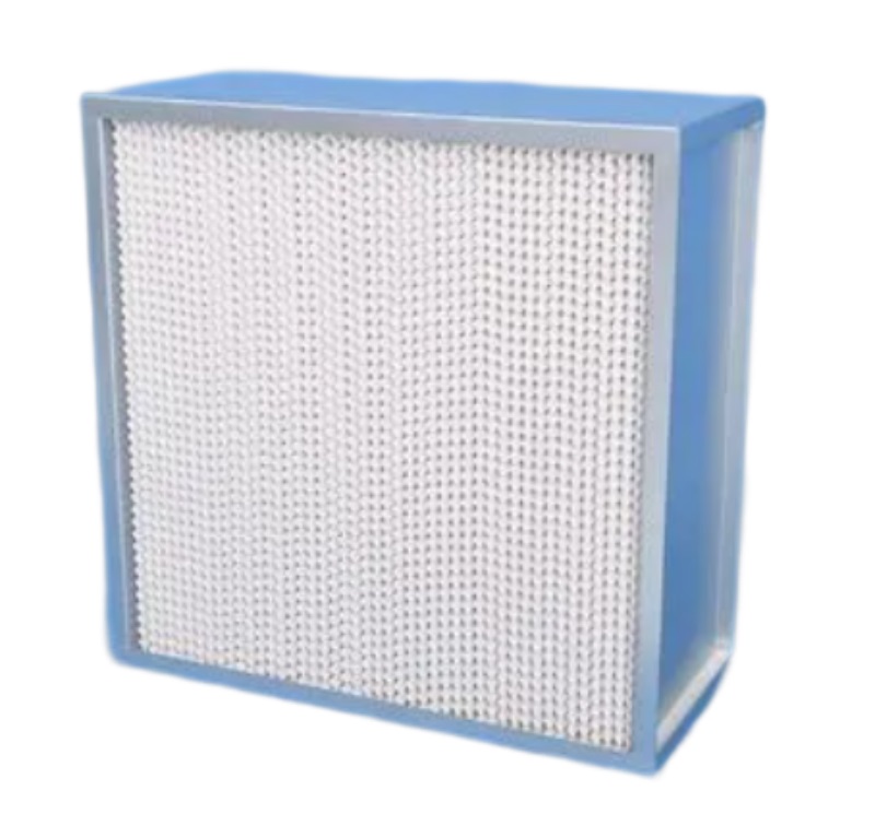 Filtro box di media efficienza con Clapboard