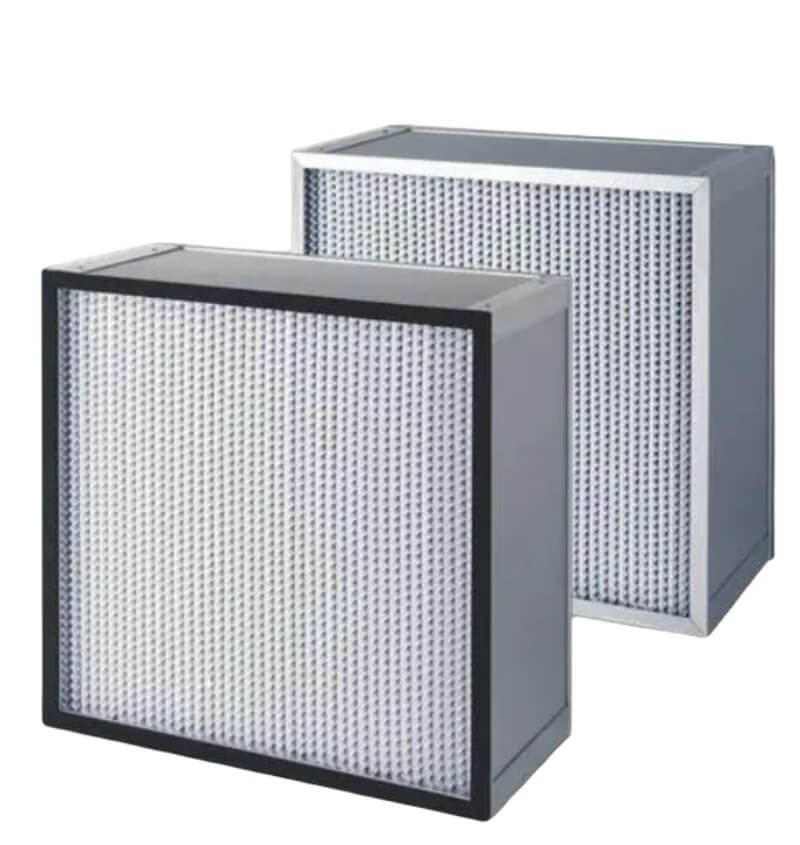 medium efficiency box filter with clapboard 2